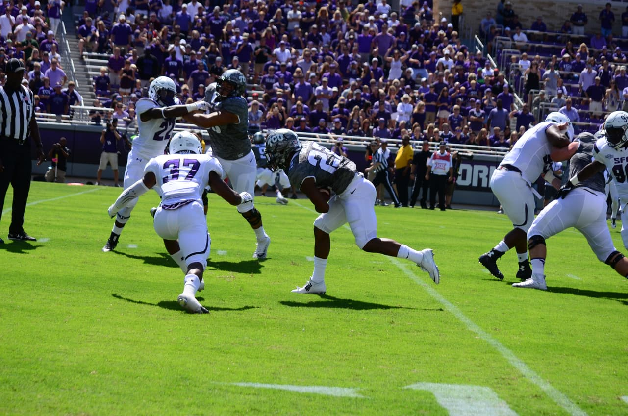 TCU 'Horned Frogs' vs Stephen F. Austin 'Lumberjacks'