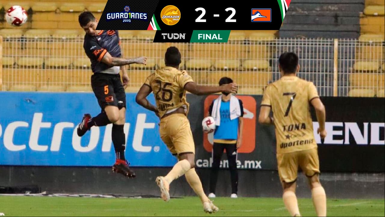 Rescata Dorados empate ante Correcaminos