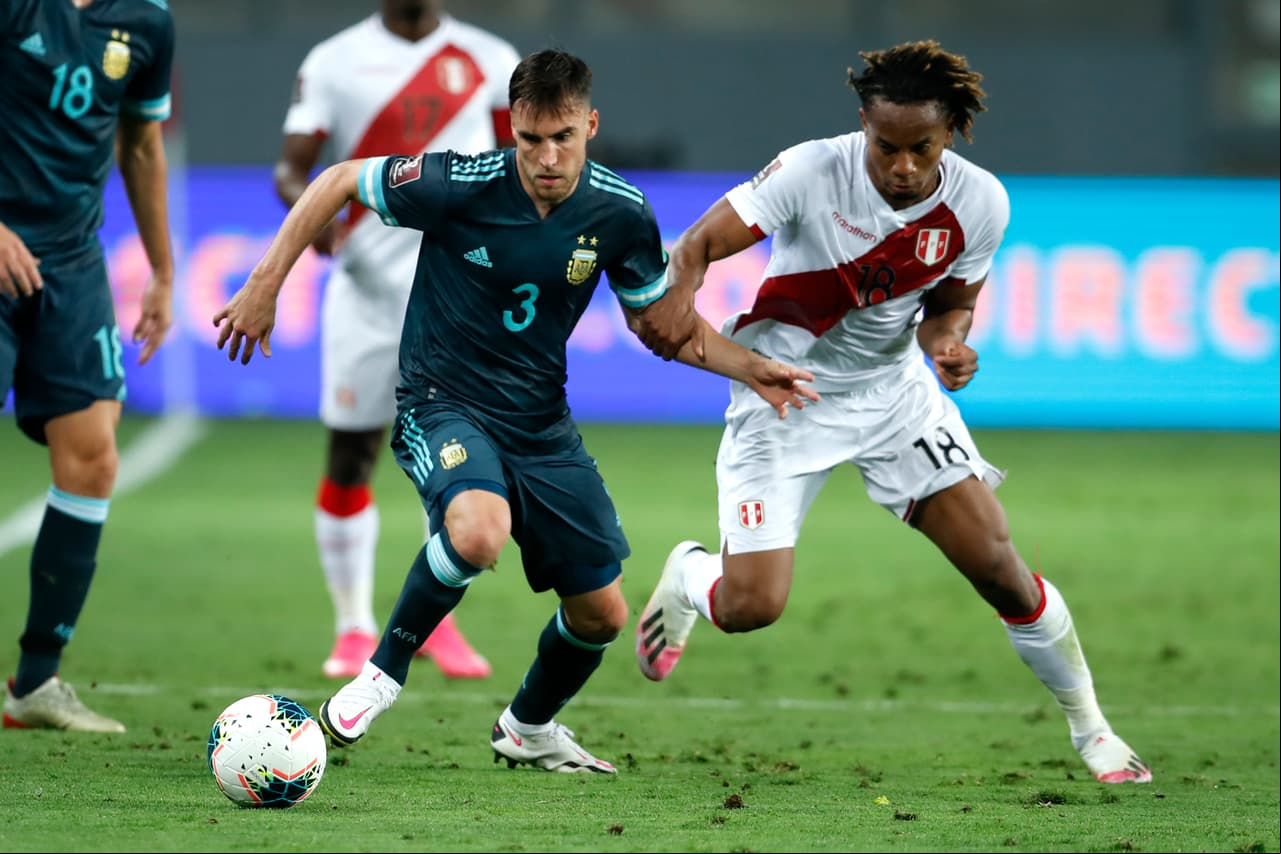 Con goles de Nicolás González y Lautaro Martínes, Argentina se impone en su visita a Perú.