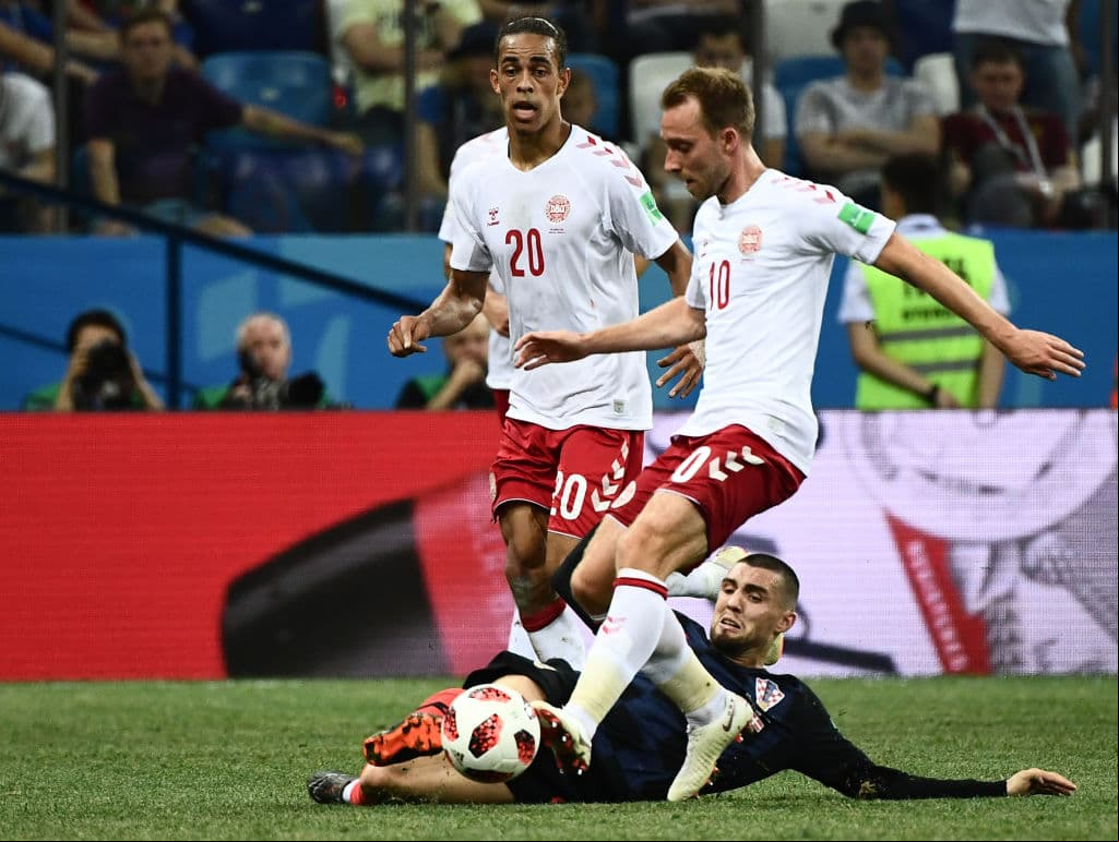 En el segundo tiempo extra, de haber tenido más gasolina en el tanque, Eriksen habría sabido sacarle más jugo a las circunstancias, pero le faltaron piernas por momentos.