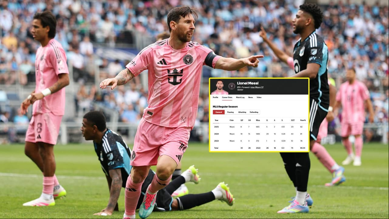 La increíble cifra a la que llega Messi con su gol en la MLS