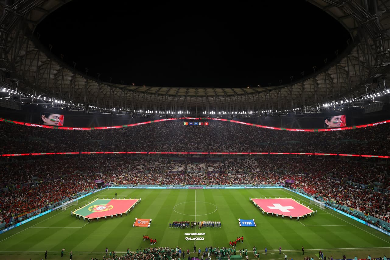 Así lucìa el Estadio Lusail, donde además se jugará la Final.