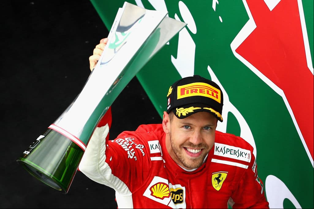 La victoria de Vettel no solo fue significativa porque recupera el liderato de la F1 esta temporada sino porque se convirtió en el triunfo 50 para él en este serial.