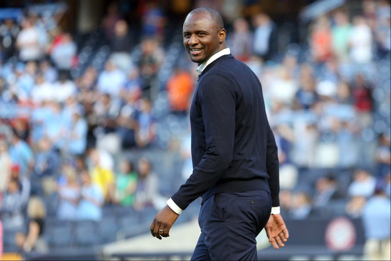 Patrick Vieira expresa optimismo antes del NY Derby.