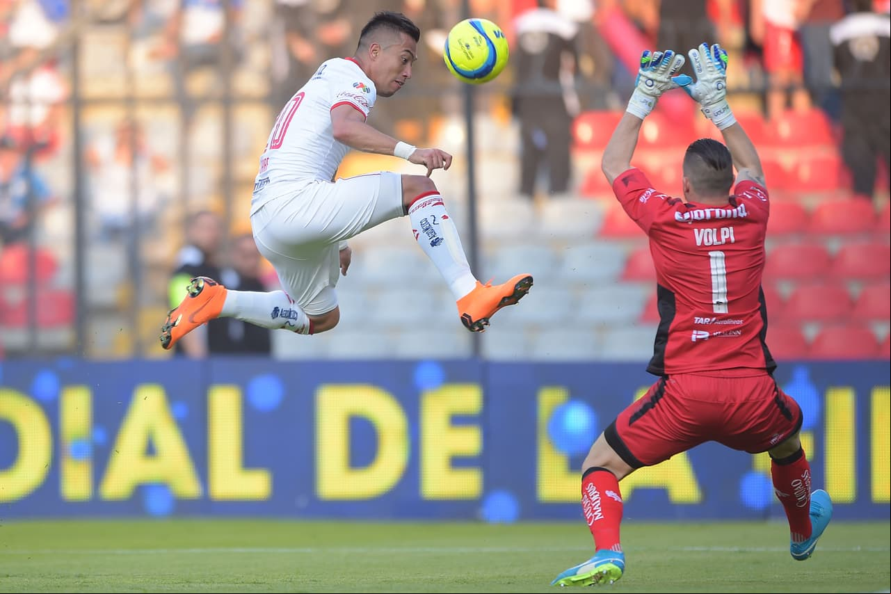 Fernando Uribe estuvo muy insistente en ataque y vería sus esfuerzos recompensados.