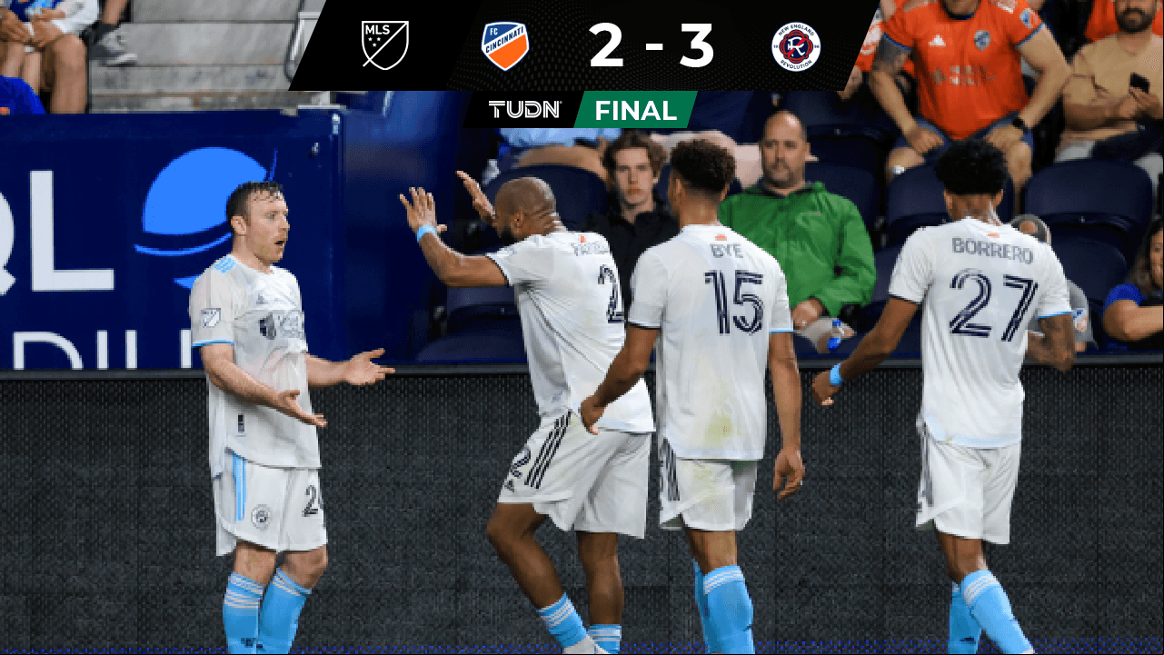 El Revolution aguardó el final para llevarse un triunfo en Cincinnati