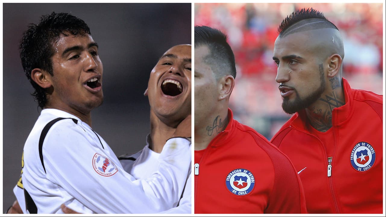 En Chile, a 'Arturo' Vidal solían apodarle el 'Celiapunk' por sus extravagantes looks que iban desde lo intelectual hasta lo rockero.