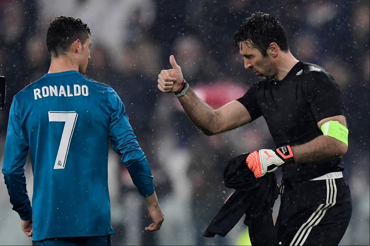 Buffon: “Cristiano es comparable con Maradona, Messi y Pelé”