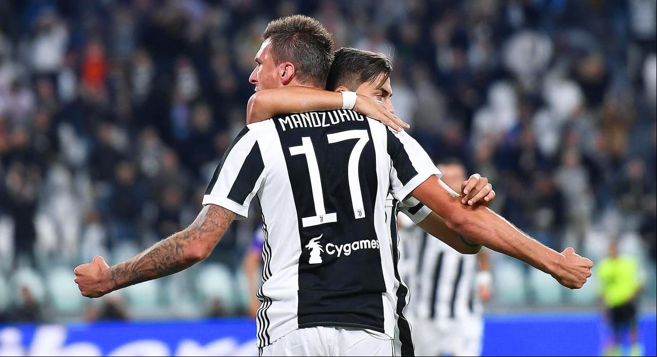 El croata Mario Mandzukic anotó el gol al minuto 7 del segundo tiempo para la 'Vecchia Signora'.