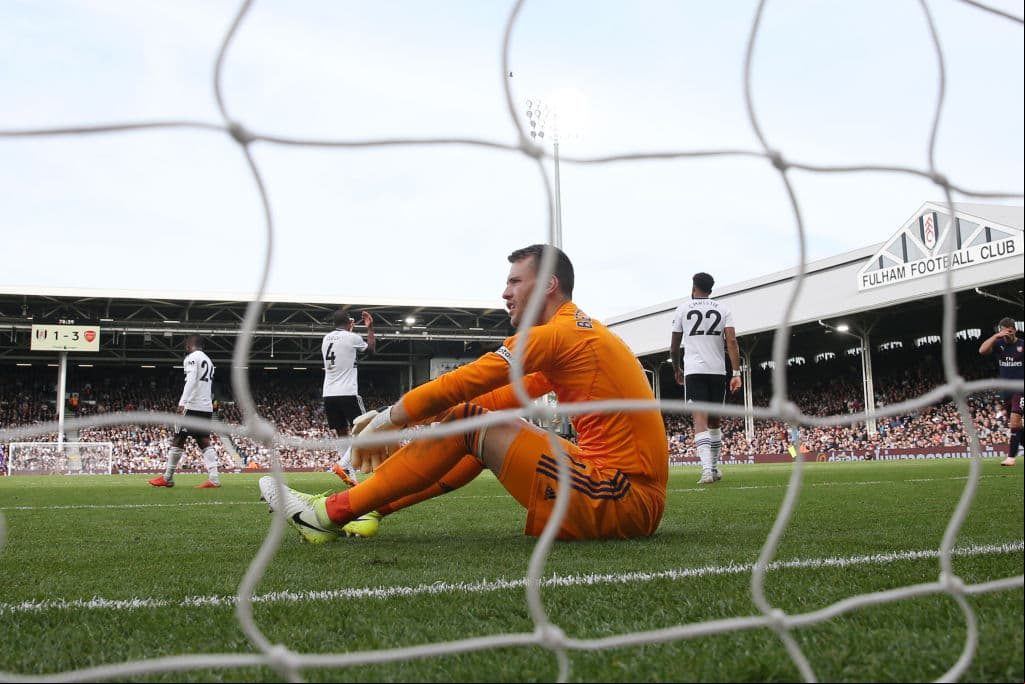El arquero Marcus Bettinelli fue la gran víctima de un Arsenal inspirado, que ahora está en el curto puesto de la Premier League, mientras Fulham quedó de 17, a un lugar del descenso.