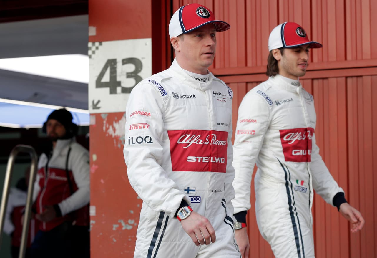 Kimi Raikkonen.