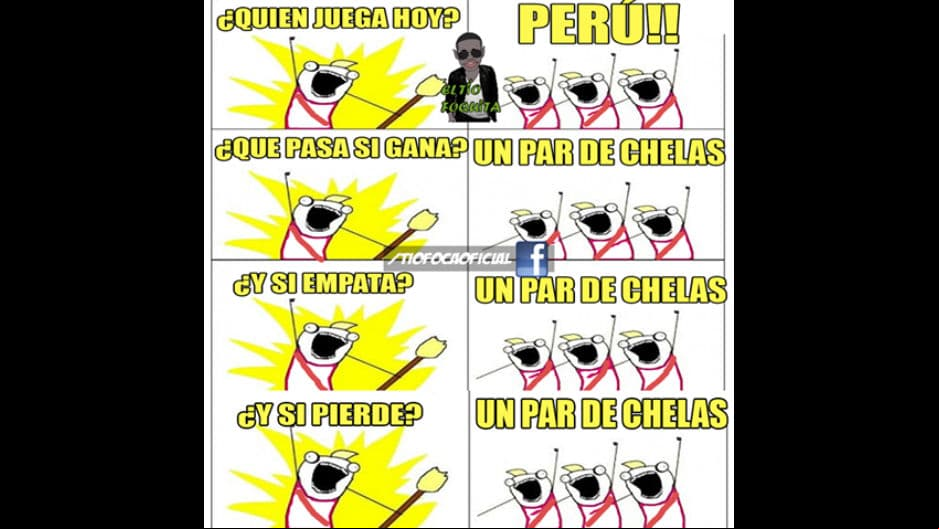 Los memes del triunfo 7-1 de Brasil contra Haití y del empate de Ecuador y Perú 2-2.