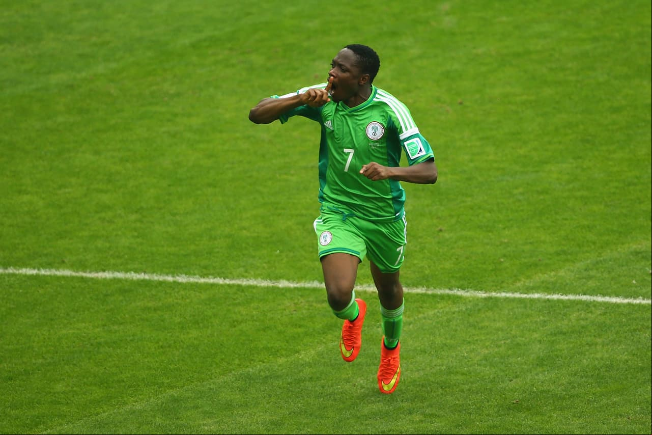 Musa es un atacante nigeriano que estuvo con su selección en Brasil 2014.