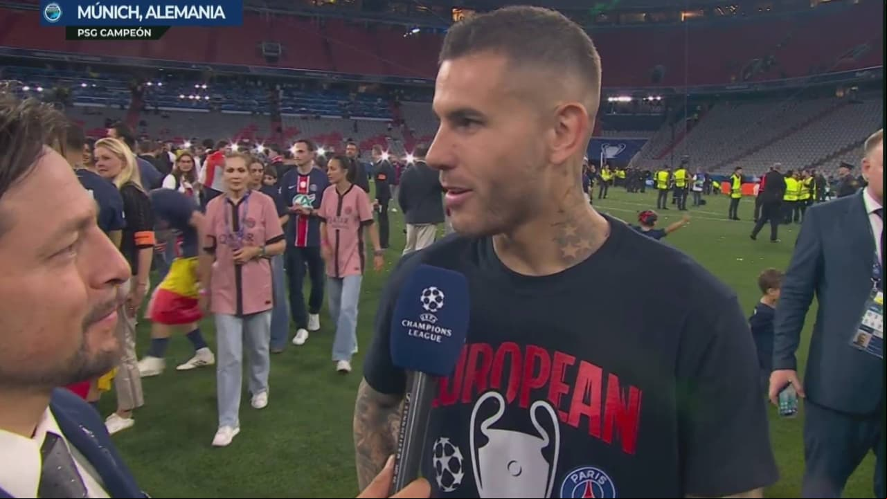 Lucas Hernández afirma que la noche será larga en París tras el título de Champions