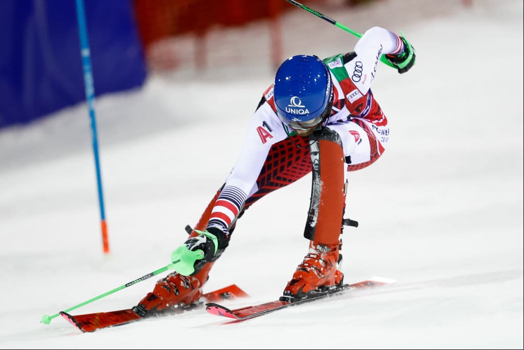 Estas son las extraordinarias imágenes que nos regaló la prueba del Slalom para hombres en la Copa Mundial de Esquí en Madonna di Campiglio, Italia.