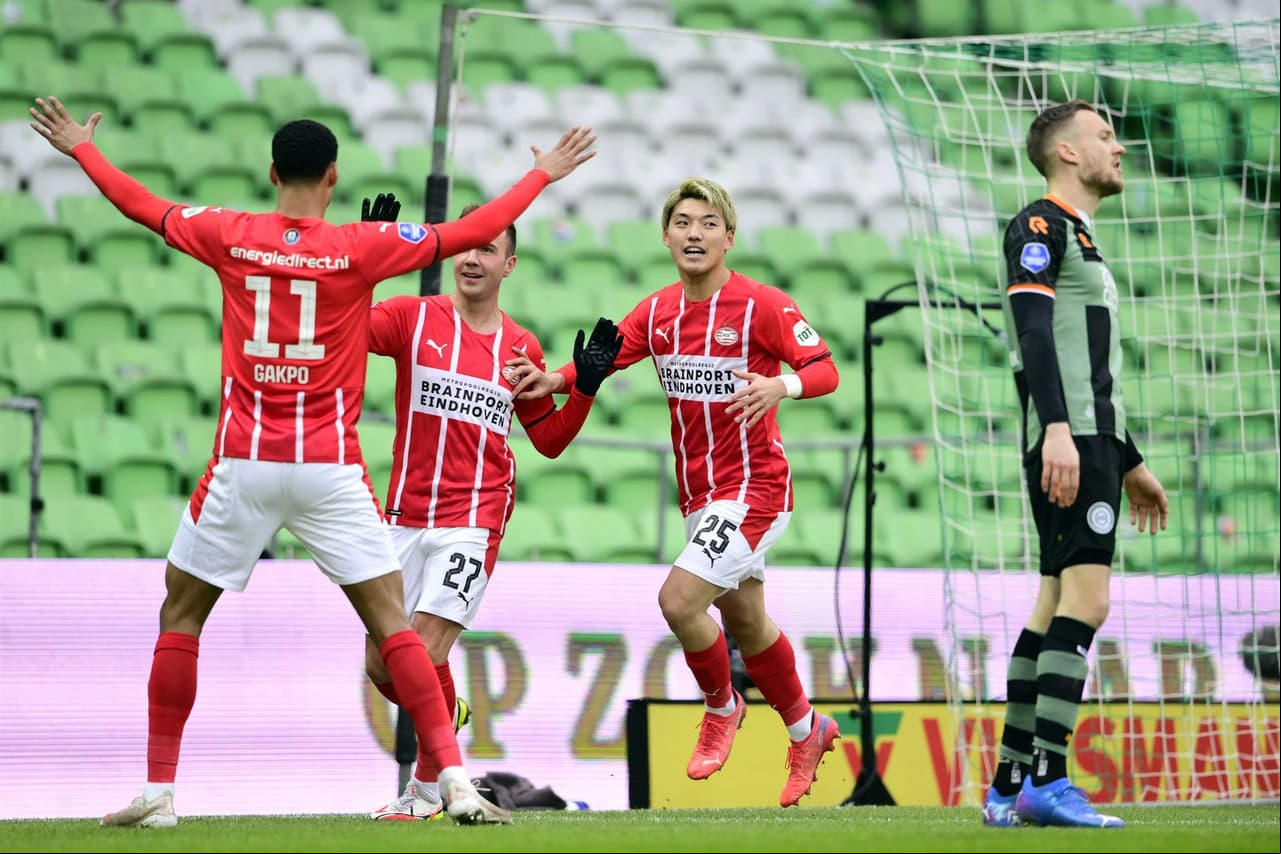 PSV se impone al Groningen por la mínima con anotación de Mario Gotze al minuto 10' del encuentro, durante la fecha 19 en la Eredivisie. Erick Gutiérrez fue titular los 90 minutos del encuentro.