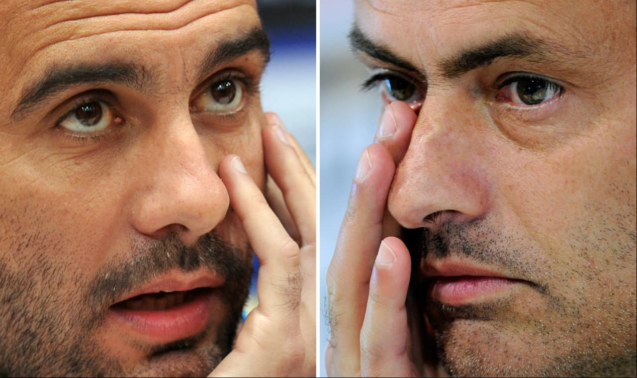 Otra relación que llegó al enfrentamiento durante la presencia de Guardiola como técnico de Barcelona fue con el estratega de Real Madrid en 2011, el portugués José Mourinho.