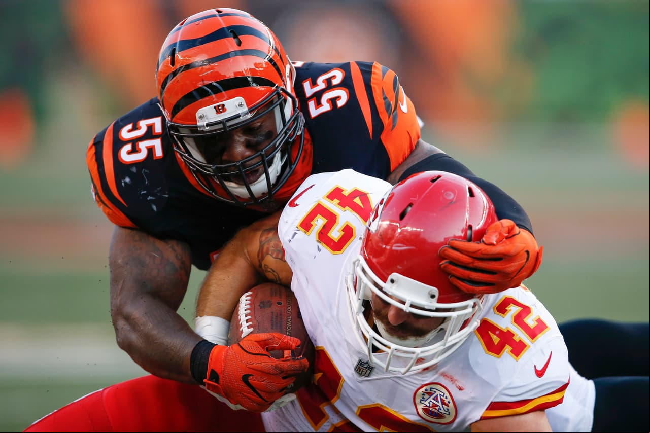 Este fue el golpe a Anthony Sherman que le costó el castigo a Vontaze Burfict