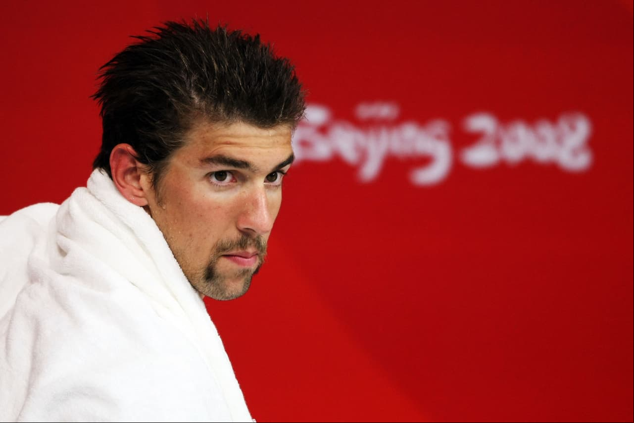 Phleps logró ocho medallas de oro en Beijing 2008.