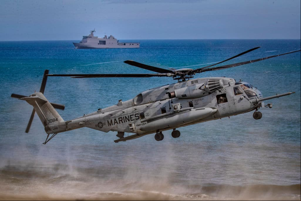 Confirman la muerte de los cinco marines que iban a bordo del helicóptero siniestrado en California