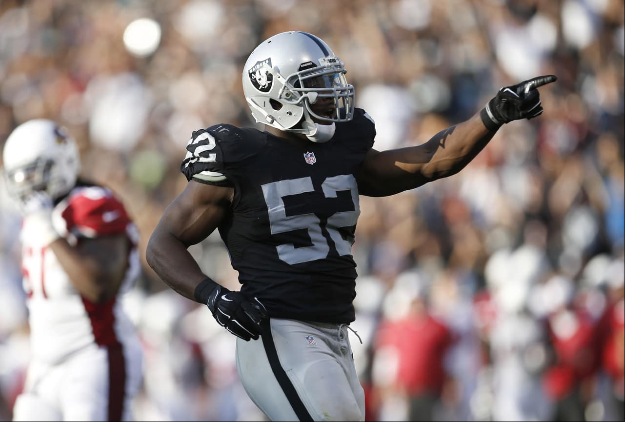 Oakland Raiders: Khalil Mack, DE. Calificación: A+