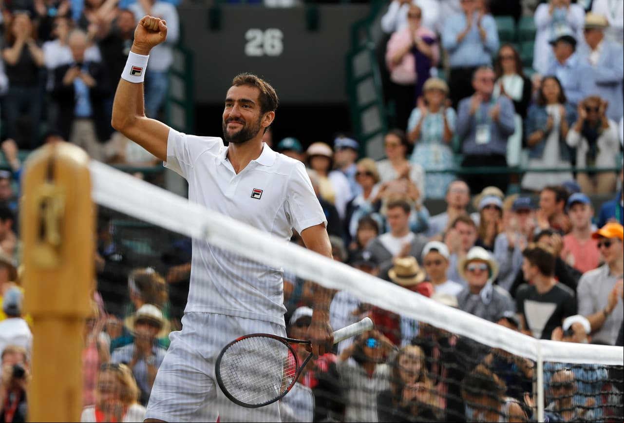 Luego de eliminar a Bautista Agut, Martin Cilic supo ganarle a Gilles Muller, quien había dado un golpe de autoridad al sacar a Rafael Nadal.