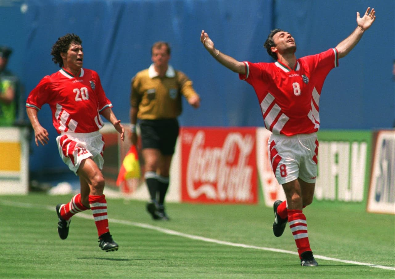 Estados Unidos 1994 - Hristo Stoichkov (Bulgaria - 6 goles)