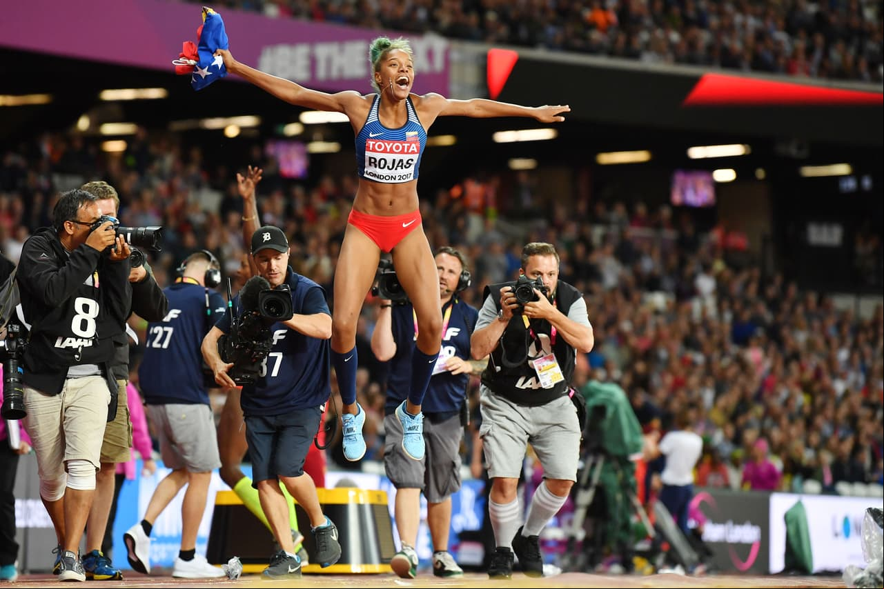 Yulimar Rojas arrebata a Caterine Ibargüen el cetro mundial de triple salto