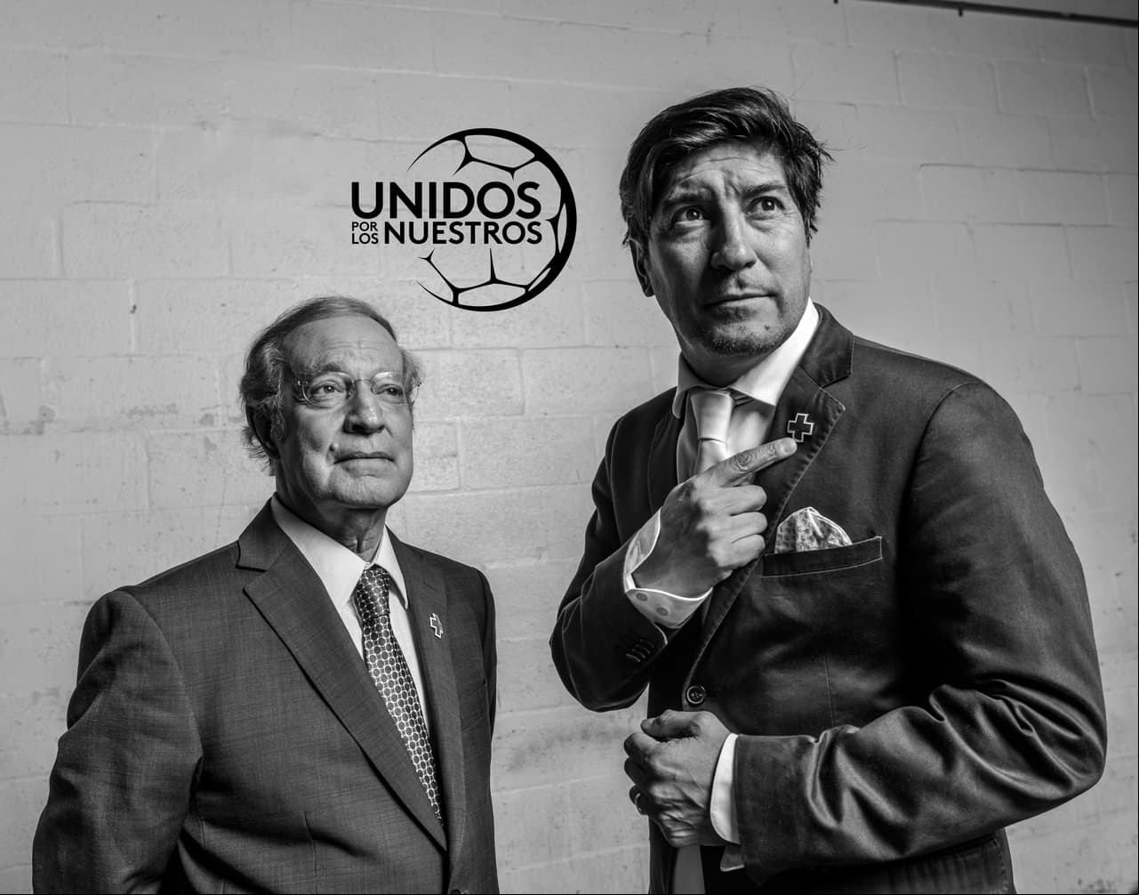 José Ramón Fernández e Iván Zamorano #UnidosPorLosNuestros