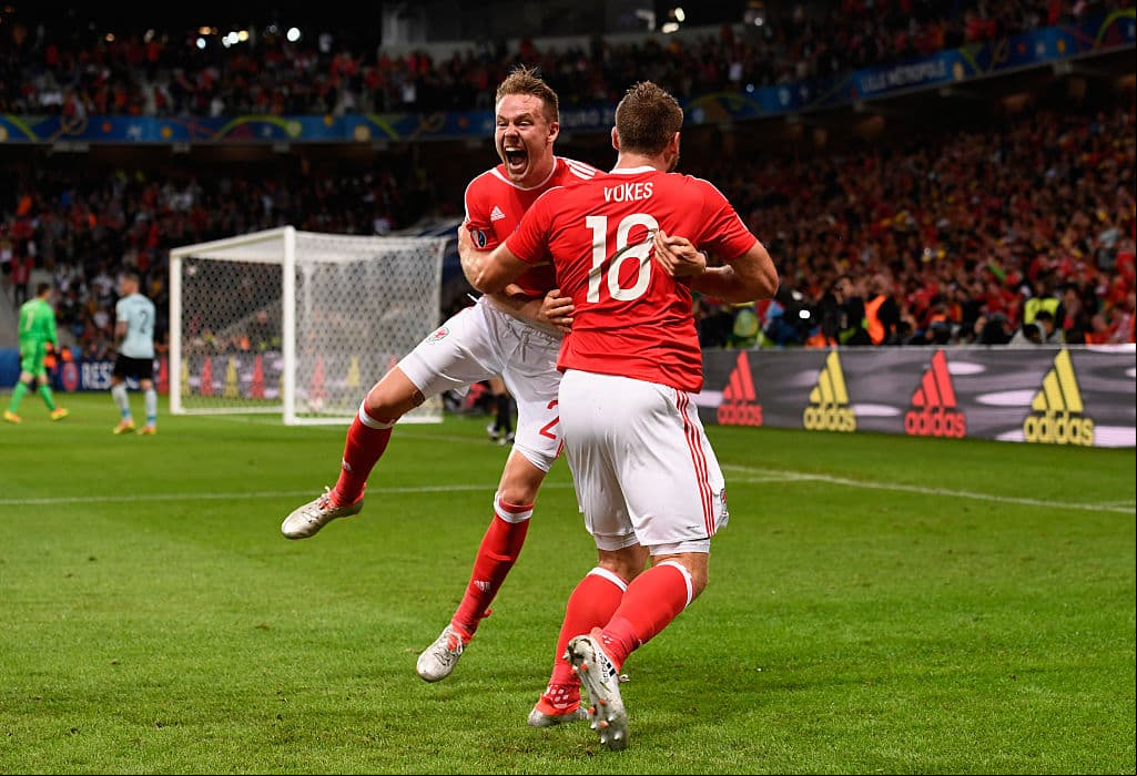 Gales derrotó a Bélgica y será el rival de Portugal en semifinales