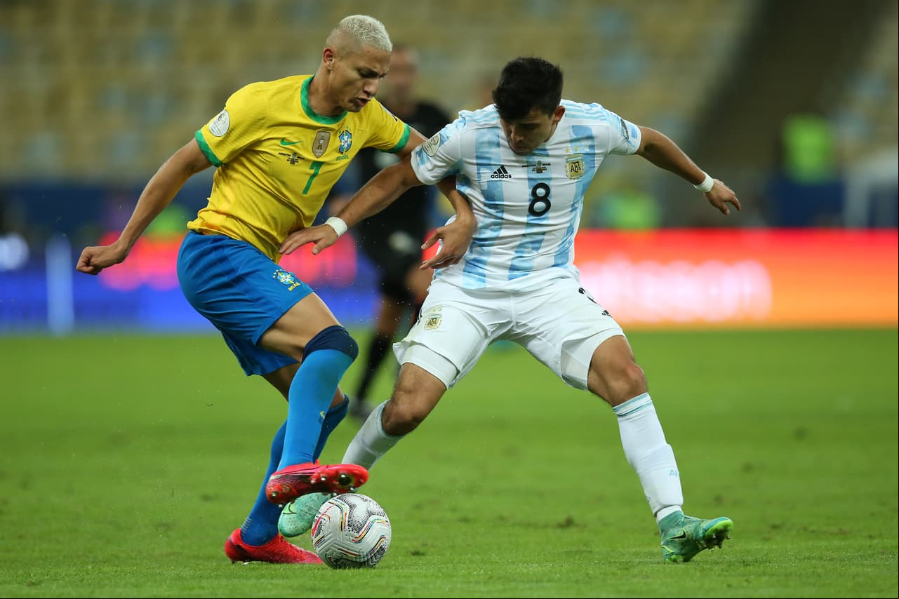Con un gol de Ángel Di María el equipo argentino se impuso a Brasil con lo que se convirtió en campeón de la Copa América.