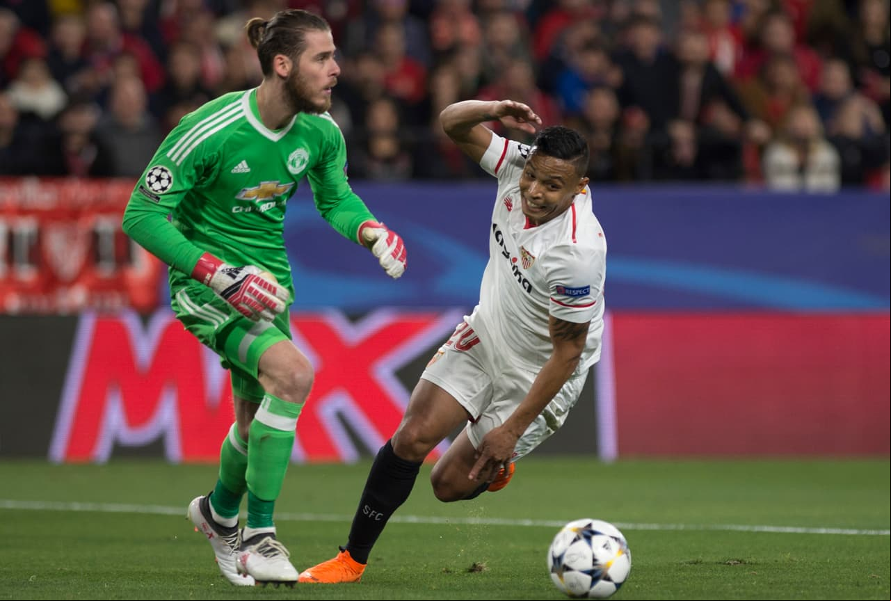 Sin embargo, el control de De Gea y de su defensa fue superior a los impulsos de ataque del Sevilla.