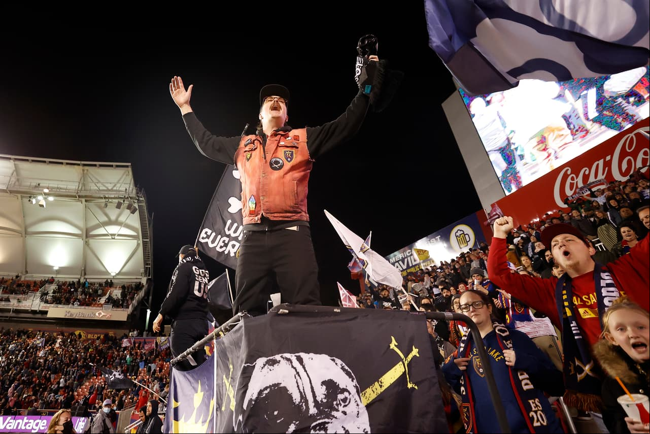 El Rio Tinto Stadium es una caldera.
<br>