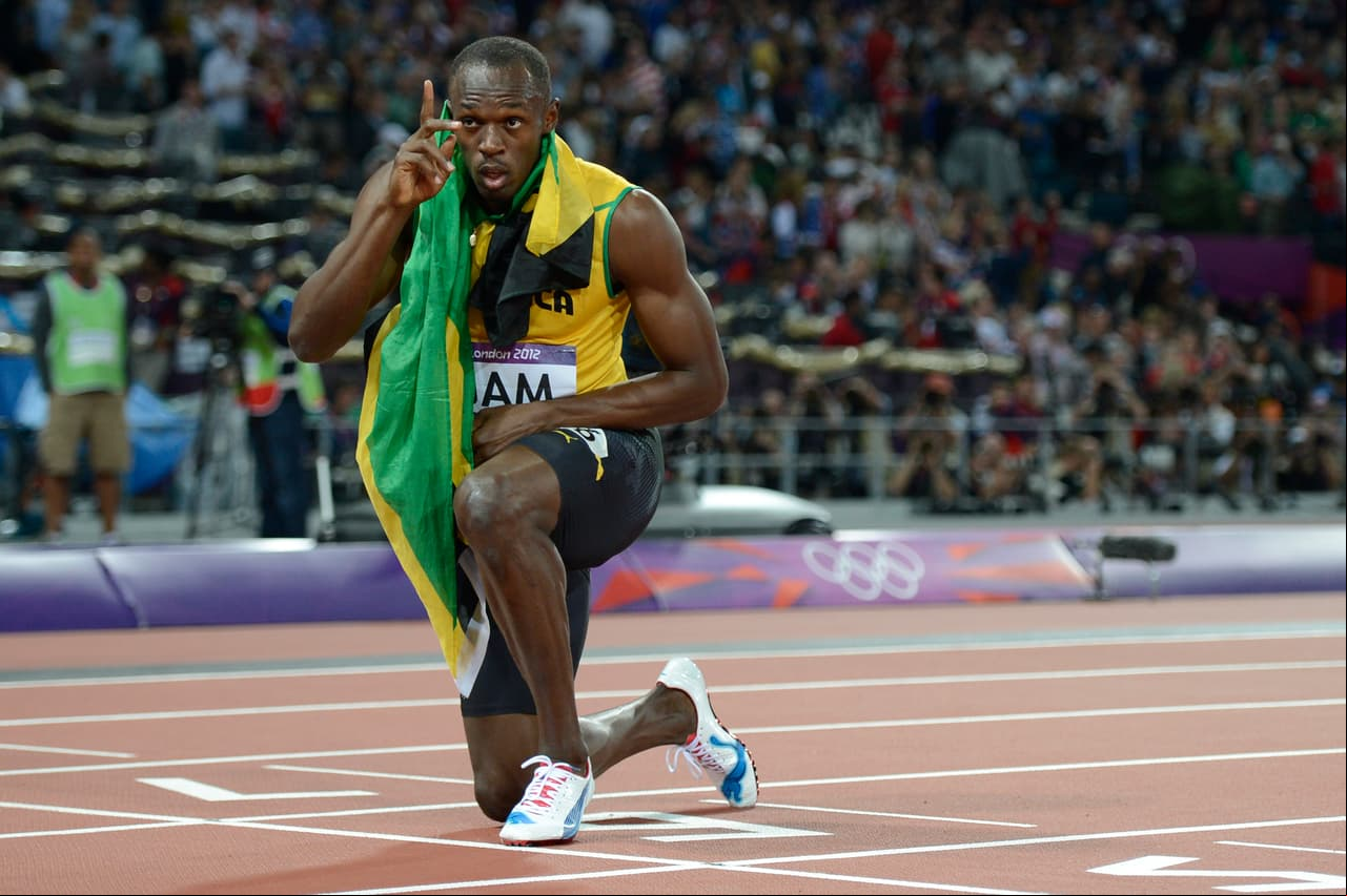Los Juegos Olímpicos de Londres 2012 fueron los segundos en los que Bolt participó y lo hizo de qué manera.