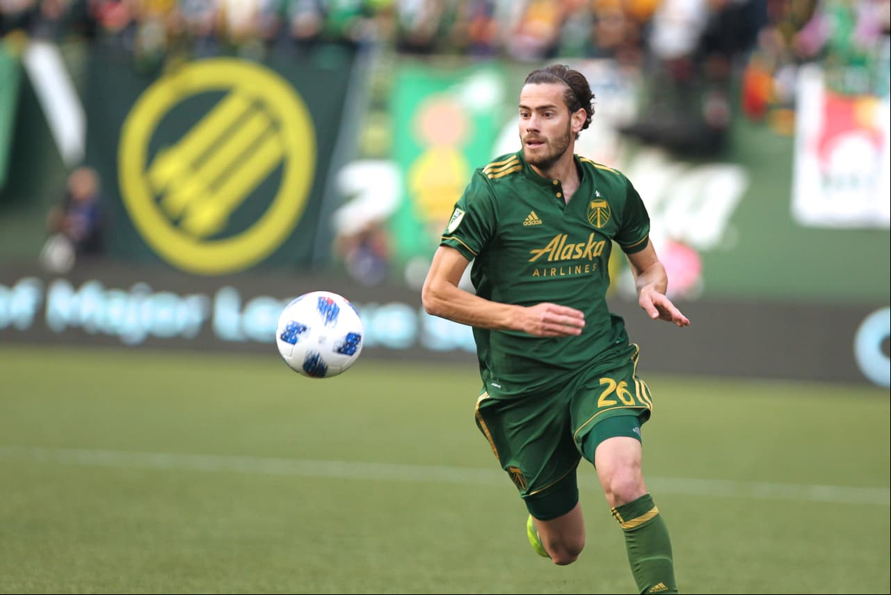 Parte del equipo campeón del año 2015, Lucas Melano (Argentina) vuelve a lucir la camiseta de Portland. (USA Today Images)