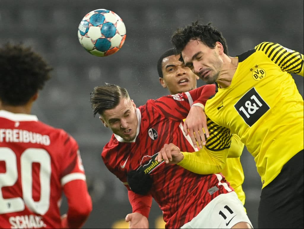 Borussia Dormund golea 5-1 al Freiburg con un doblete de Thomas Meunir, otro doblete de Erling Braut Halaand y un gol de Mahmoud Dahoud.