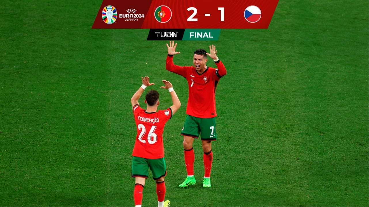 Portugal con Cristiano Ronaldo inicia la Euro 2024 con triunfo ante República Checa