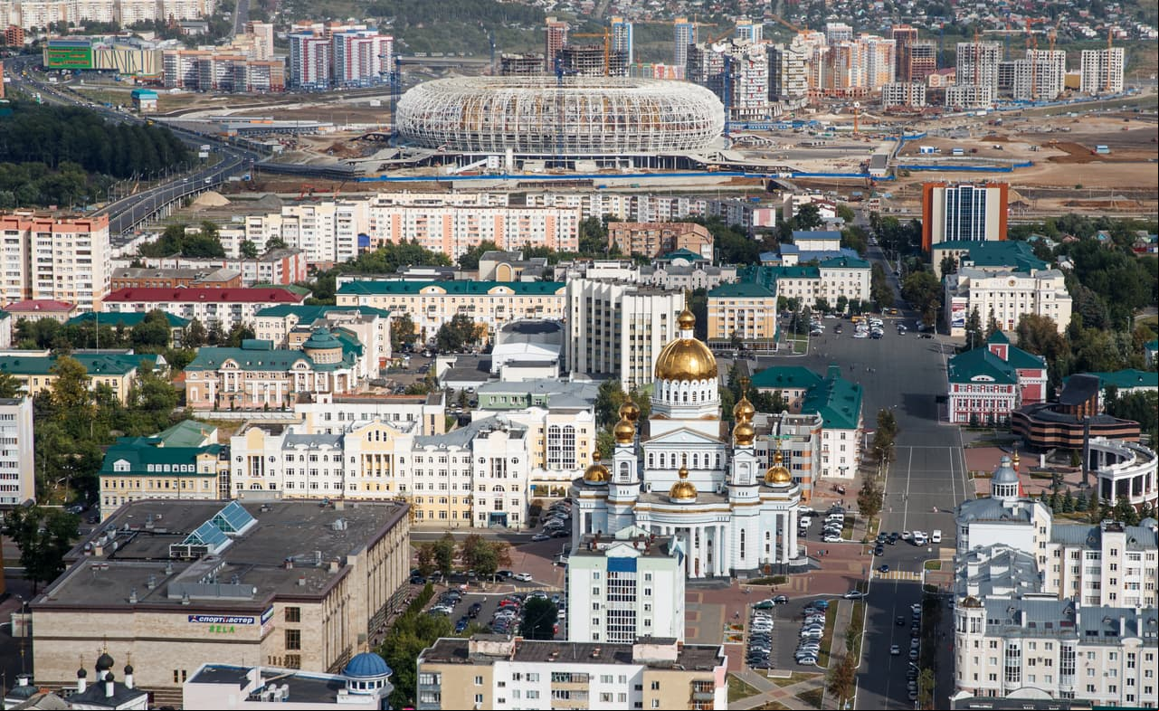 Este lugar recibirá cuatro partidos del Mundial de Rusia-2018, en una ciudad al oeste del río Sura con más de 315 mil habitantes.