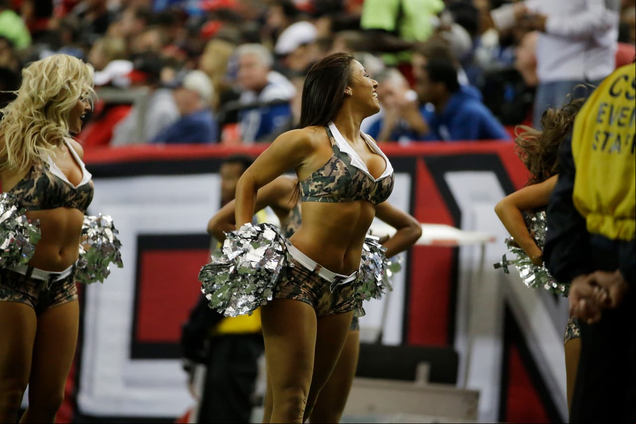 Frío y calor en la Semana 11 de la NFL, pero las cheerleaders ¡siempre hermosas!