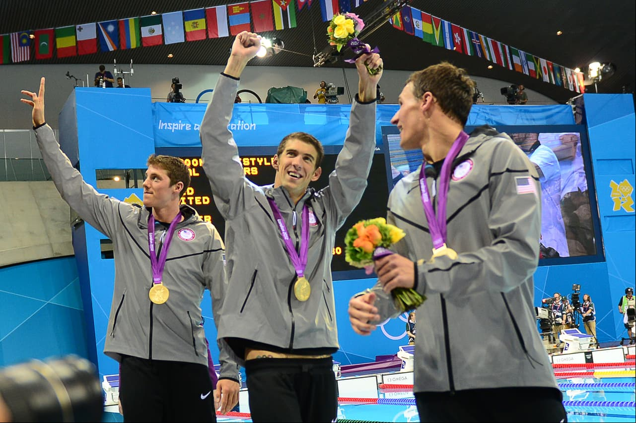 La tercera hazaña en equipo se repitió en Londres 2012.