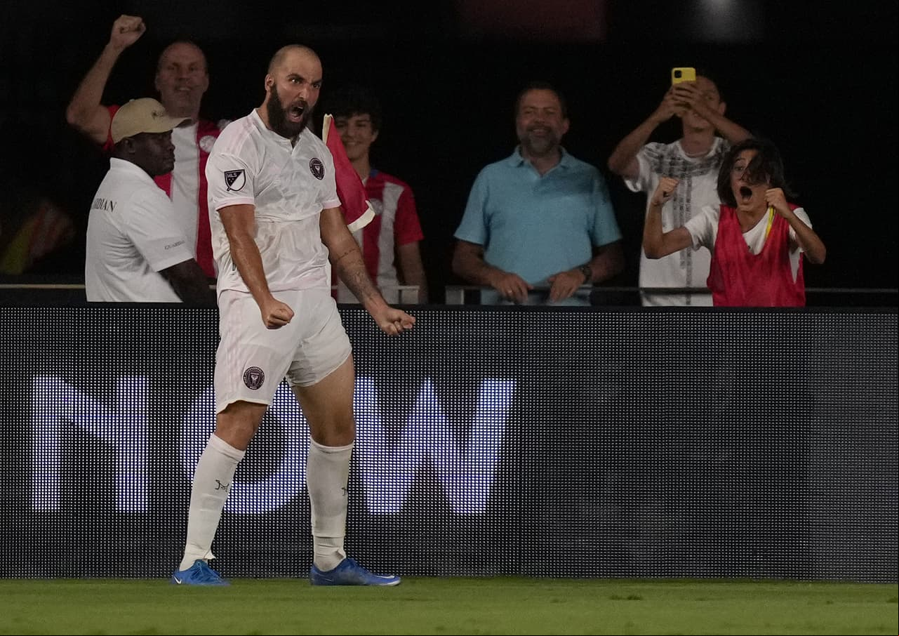 Higuaín avisa en el Inter Miami: “Voy a ser un poco más cabrón”