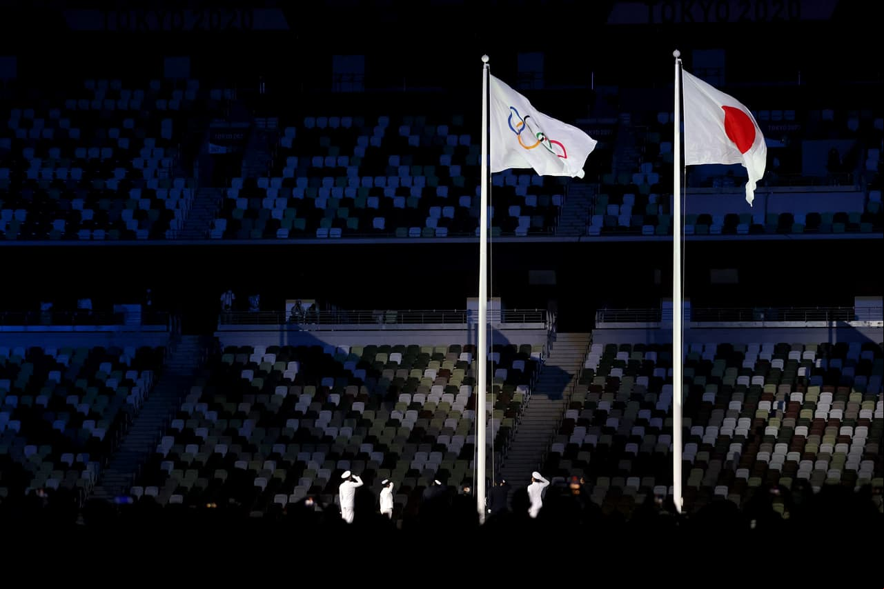 Tomas Bah, presidente del Comité Olímpico Internacional, inauguró oficialmente los Juegos Olímpicos de Tokyo 2020.