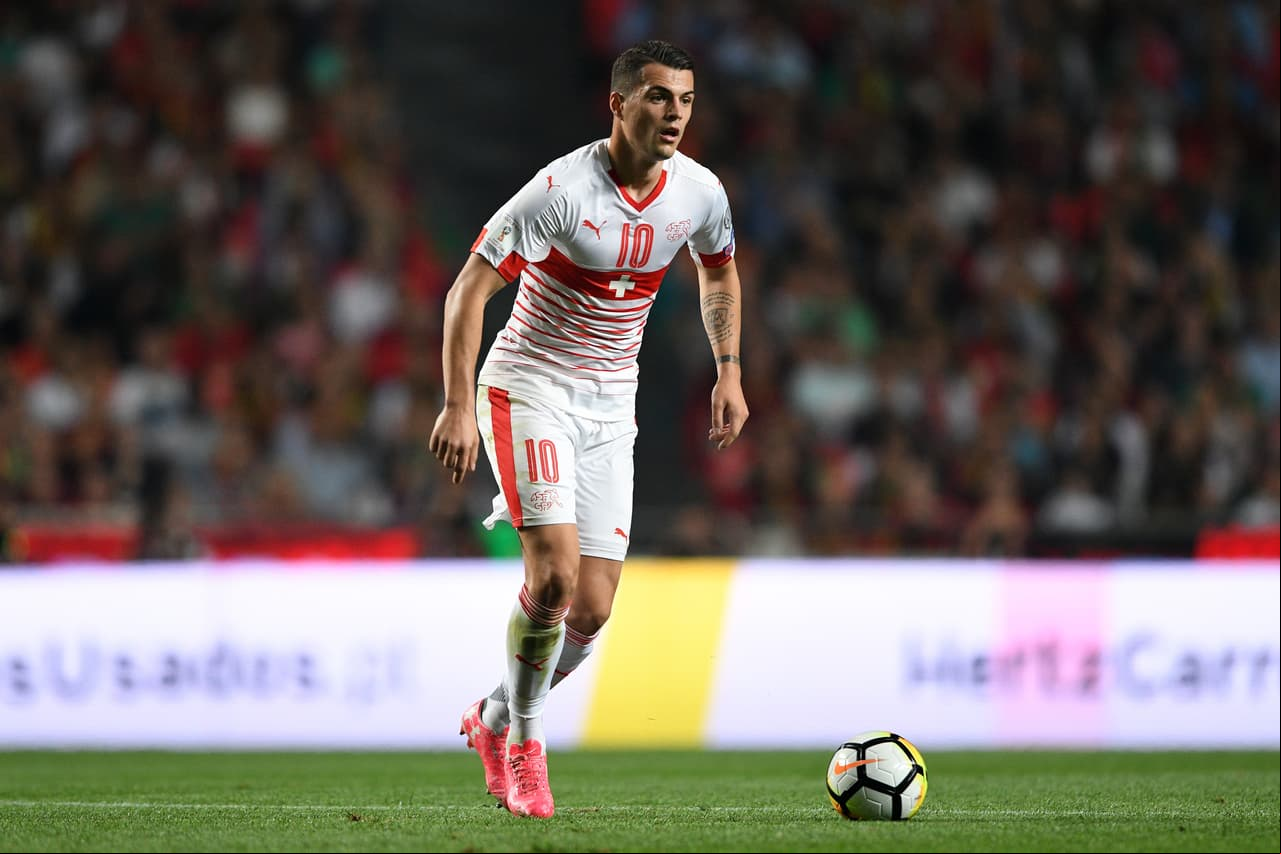 Granit Xhaka del Arsenal es el hombre que pondrá el talento en la selección de Suiza.
