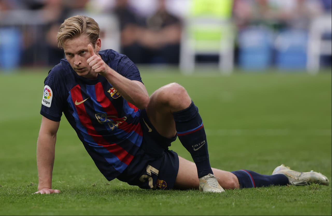 De Jong, Dembélé, 'Pedri' y Christensen, bajas del Barcelona ante Real Madrid