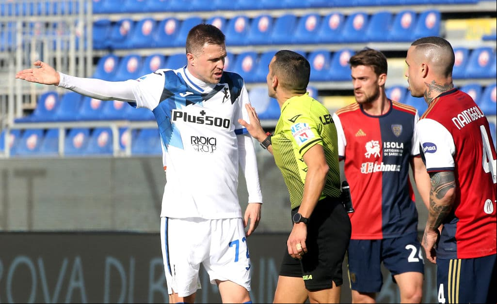 Atalanta derrota a Cagliari 1-0 con gol del colombiano Luis Fernando Muriel Fruto sobre la hora en la Jornada 22 de la Serie A.