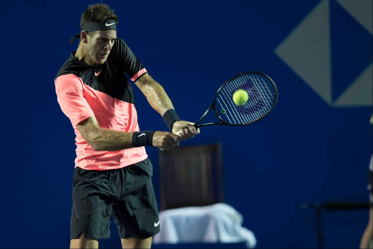 El argentino Juan Martín del Potro, noveno del ránking ATP, derrotó 6-4, 4-6, 6-3 al español David Ferrer en un trepidante partido y se clasificó a los cuartos de final en Acapulco.