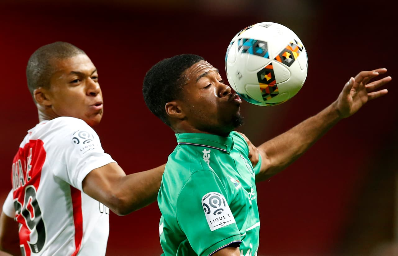 Saint-Etienne no tuvo ideas y se vio dominado por un muy organizado Mónaco, que apenas perdió tres partidos en la temporada.