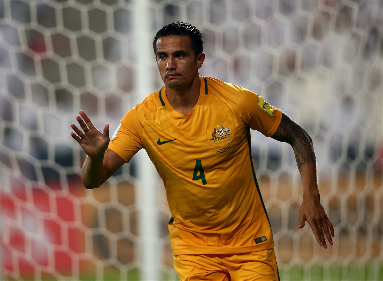 El 'boxeador' Tim Cahill acumula 48 goles con la selección de Australia y, claramente, es el que más veces ha celebrado con la camiseta de su país.