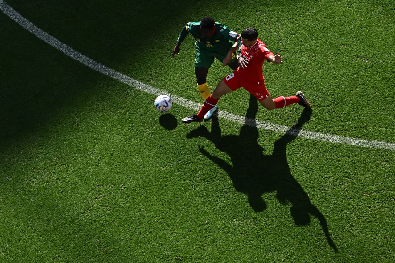 Suiza gana con gol de Breel Embolo a Camerún en el primer partido de ambas selecciones en el Mundial Qatar 2022.