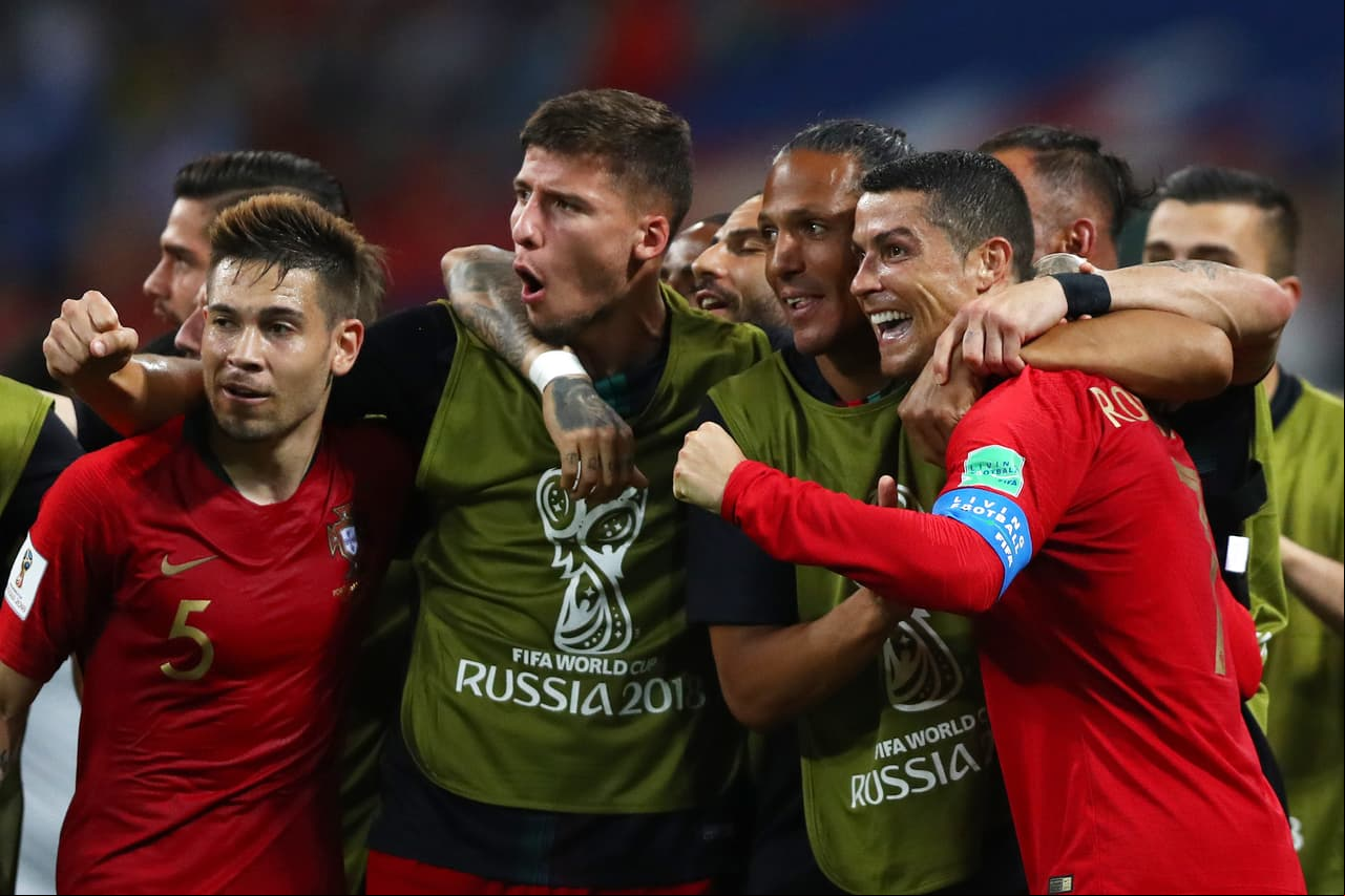 Con esa tranquilidad del marcador a favor, Portugal se fue al descanso en detrimento de España.